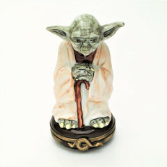 'Star Wars' Master Yoda Limoges Box by Rochard Limited Edition RARE w/box & coa