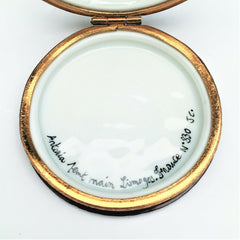 Oreo Cookie with 'Surprise' Cookie Limoges Trinket Box by Artoria - Ltd. #830