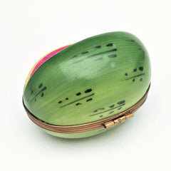 Retired Sliced Watermelon Limoges Trinket Box by Rochard